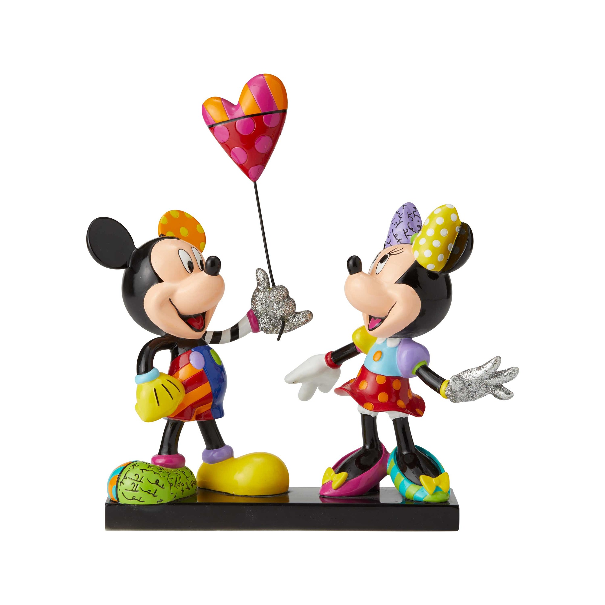 MICKEY AND MINNIE WITH BALLOON