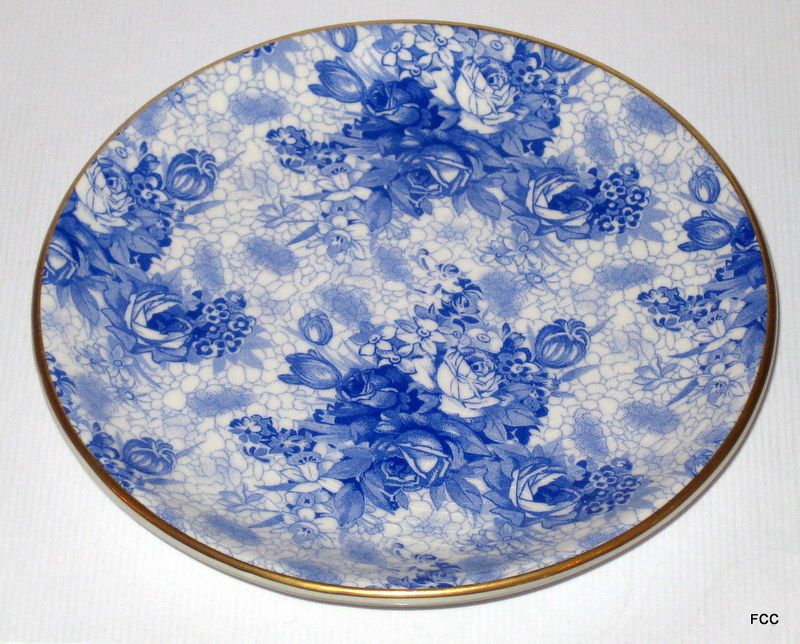 Blue Welbeck Coaster Plate