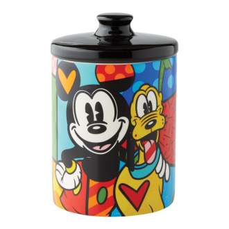 MICKEY AND PLUTO CANISTER SMALL